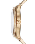  Shop Authentic Michael Kors Kerry Mother of Pearl Dial Gold Steel Strap Watch for Women - MK3481 - Luxxuri