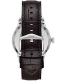  Shop Authentic Fossil Townsman Automatic Chronograph White Dial Blue Leather Strap Watch for Men - ME3167 - Luxxuri
