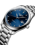  Shop Authentic Longines Master Collection Automatic 40mm Blue Dial Silver Steel Strap Watch for Men - L2.793.4.97.6 - Luxxuri