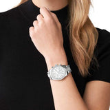  Shop Authentic Michael Kors Lexington Chronograph White Dial Silver Steel Strap Watch For Women - MK7243 - Luxxuri