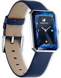  Shop Authentic Swarovski Uptown Crystal Blue Dial Blue Leather Strap Watch for Women - 5547713 - Luxxuri