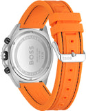  Shop Authentic Hugo Boss Energy Chronograph Quartz Black Dial Orange Rubber Strap Watch For Men - 1513970 - Luxxuri