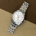  Shop Authentic Calvin Klein Infinity Automatic Silver Dial Silver Steel Strap Watch for Men - K5S34146 - Luxxuri