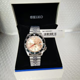  Shop Authentic Seiko 5 Sports GMT Thong Sia Limited Edition Brown Dial Silver Steel Strap Watch for Men - SSK043K1 - Luxxuri