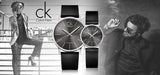  Shop Authentic Calvin Klein Minimal Black Dial Black Leather Strap Watch for Women - K7622107 - Luxxuri