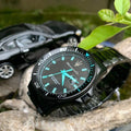  Shop Authentic Maserati SFIDA Aqua Edition Analog Black Dial Black Steel Strap Watch For Men - R8853144001 - Luxxuri