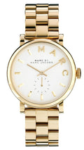  Shop Authentic Marc Jacobs Baker White Dial Gold Steel Strap Watch for Women - MBM3243 - Luxxuri