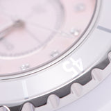 Shop Authentic Chanel J12 Quartz Diamonds Pink Dial White Steel Strap Watch for Women - J12 H5513 - Luxxuri