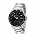  Shop Authentic Maserati SFIDA Quartz Black Dial Stainless Steel Watch For Men - R8853140002 - Luxxuri