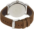  Shop Authentic Emporio Armani Luigi Quartz Gray Dial Brown Leather Strap Watch For Men - AR11070 - Luxxuri