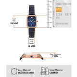  Shop Authentic Emporio Armani Gioia Quartz Mother of Pearl Blue Dial Blue Leather Strap Watch For Women - AR11426 - Luxxuri