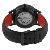  Shop Authentic Emporio Armani Meccanico Skeleton Black Dial Black Leather Strap Watch For Men - AR60046 - Luxxuri