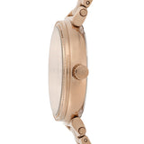  Shop Authentic Michael Kors Sofie Quartz Crystals Crystals Rose Gold Dial Rose Gold Steel Strap Watch For Women - MK4336 - Luxxuri