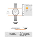  Shop Authentic Michael Kors Pyper Quartz Mother of Pearl White Dial Silver Mesh Strap Watch For Women - MK4618 - Luxxuri