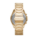  Shop Authentic Michael Kors Whitney Chronograph Gold Dial Gold Steel Strap Watch For Women - MK6729 - Luxxuri