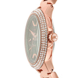  Shop Authentic Michael Kors Camille Chronograph Grey Dial Rose Gold Steel Strap Watch For Women - MK6983 - Luxxuri