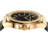  Shop Authentic Michael Kors Lennox Three Hand Black Dial Black Leather Strap Watch For Women - MK7307 - Luxxuri
