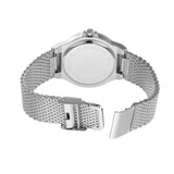  Shop Authentic Michael Kors Lennox Three-Hand Silver Dial Silver Steel Strap Watch For Women - MK7337 - Luxxuri