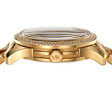  Shop Authentic Michael Kors Runway Three Hand Brown Dial Two Tone Steel Strap Watch For Women - MK7389 - Luxxuri