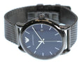 Emporio Armani Luigi Quartz Blue Dial Grey Mesh Bracelet Watch For Men - AR11053