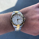  Shop Authentic Tag Heuer Aquaracer Caliber 16 Automatic White Dial Two Tone Steel Strap Watch for Men - CAY2121.BB0923 - Luxxuri