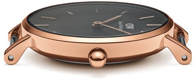  Shop Authentic Daniel Wellington Classic Petite Reading Black Dial Black Leather Strap Watch For Women - DW00100167 - Luxxuri
