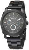  Shop Authentic Fossil Machine Chronograph Black Dial Black Steel Strap Watch for Men - FS4552 - Luxxuri
