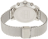  Shop Authentic Tommy Hilfiger Jake Quartz White Dial Silver Mesh Bracelet Watch for Men - 1791233 - Luxxuri