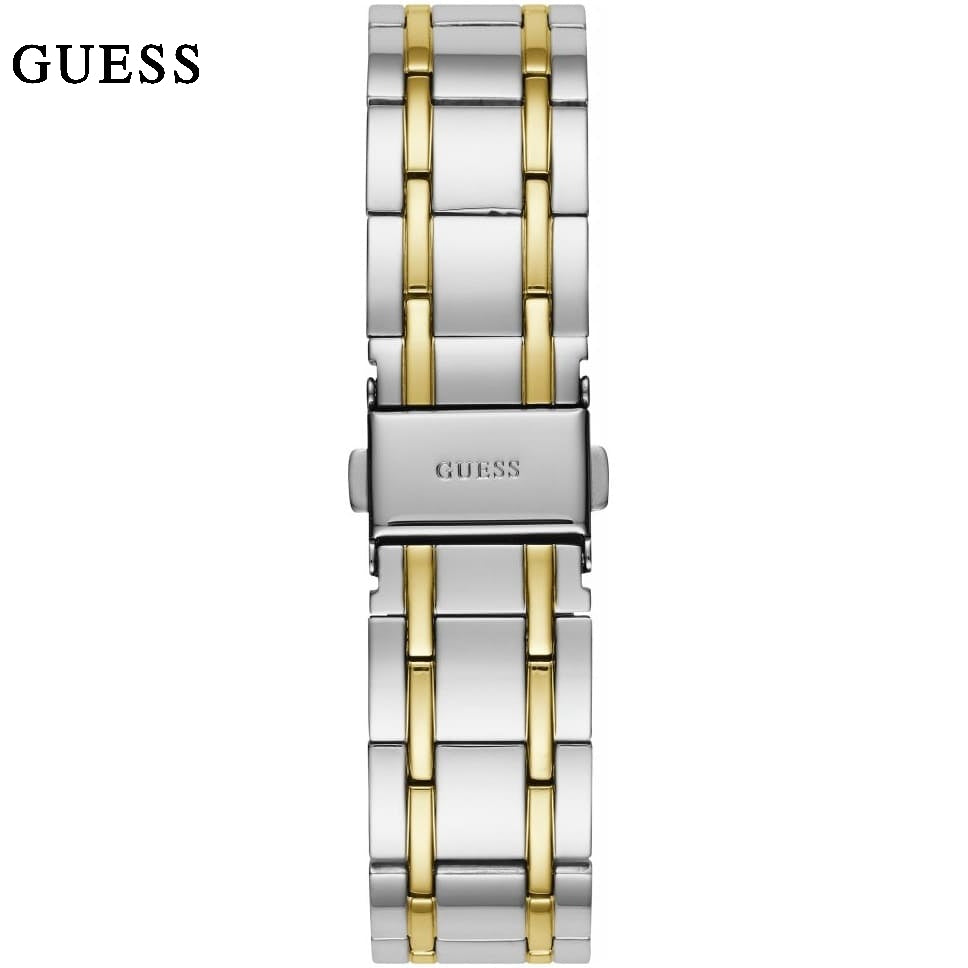  Shop Authentic Guess Montauk Silver Dial Two Tone Steel Strap Watch for Women - W0933L5 - Luxxuri