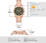  Shop Authentic Michael Kors Berkley Chronograph Green Dial Rose Gold Steel Strap Watch For Women - MK7412 - Luxxuri