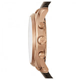  Shop Authentic Emporio Armani Chronograph Gray Dial Brown Leather Strap Watch For Men - AR6043 - Luxxuri