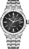  Shop Authentic Maurice Lacroix Aikon Automatic Black Dial Silver Steel Strap Watch For Men - AI6008-SS002-330-1 - Luxxuri