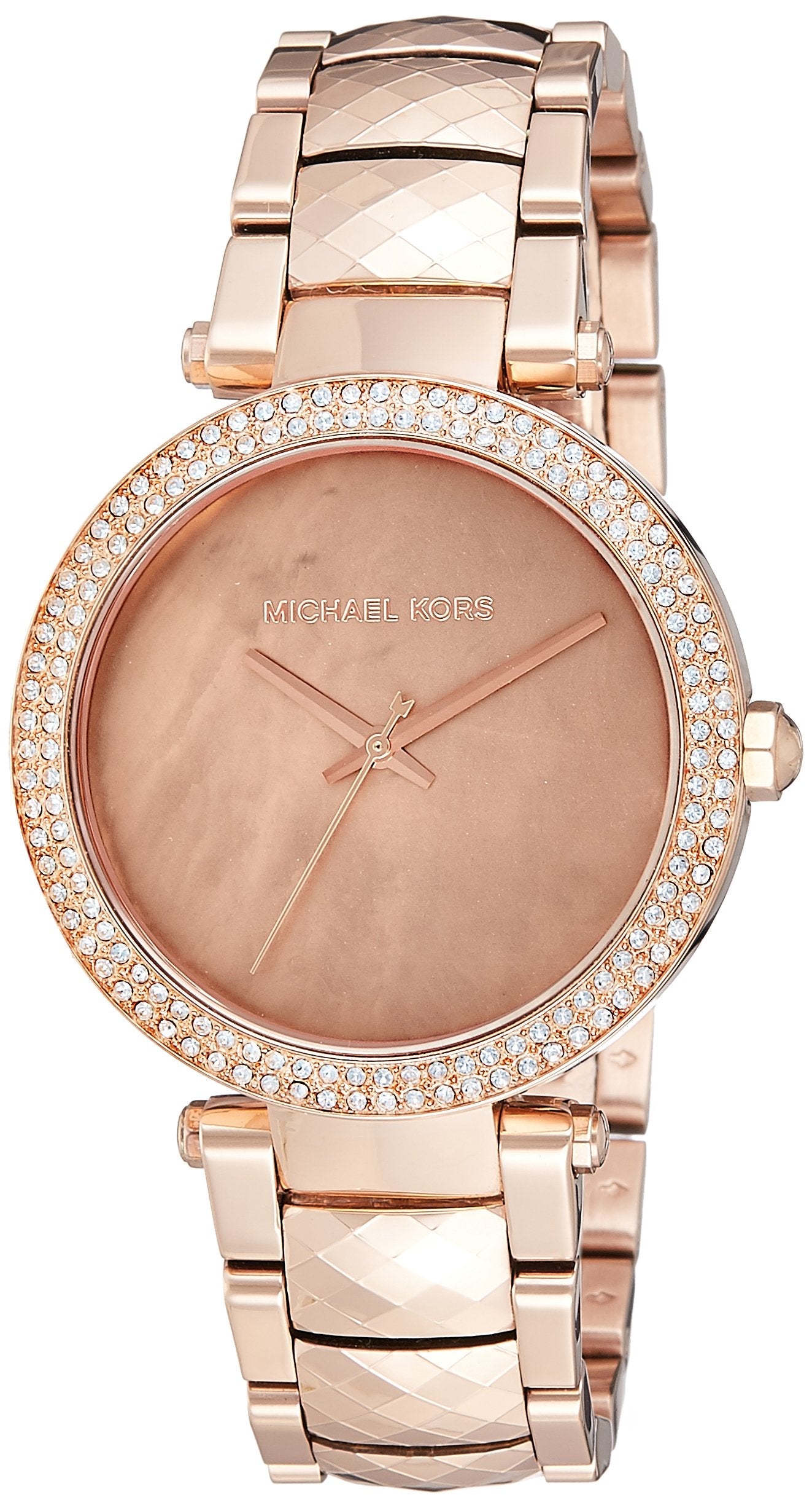  Shop Authentic Michael Kors Parker Rose Gold Dial with Diamonds Rose Gold Steel Strap Watch for Women - MK6426 - Luxxuri