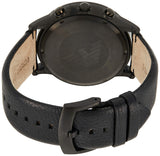  Shop Authentic Emporio Armani Sportivo Chronograph Black Dial Black Leather Strap Watch For Men - AR2461 - Luxxuri