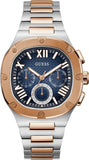  Shop Authentic Guess Headliner Multifunction Blue Dial Two Tone Steel Strap Watch For Men - GW0572G4 - Luxxuri