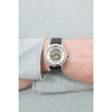  Shop Authentic Maserati Ingegno Automatic Black Skeleton Dial Black Leather Strap Watch For Men - R8821119002 - Luxxuri