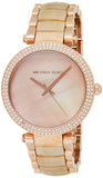  Shop Authentic Michael Kors Parker Mother of Pearl Pink Dial Two Tone Steel Strap Watch for Women - MK6492 - Luxxuri