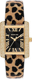  Shop Authentic Michael Kors Emery Quartz Diamonds Black Dial Cheetah Print Leather Strap Watch For Women - MK7387 - Luxxuri