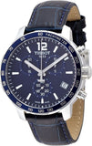  Shop Authentic Tissot T Sport Quickster Chronograph Blue Dial Watch For Men - T095.417.16.047.00 - Luxxuri