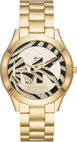  Shop Authentic Michael Kors Runway Gold Dial Gold Steel Strap Watch For Women - MK4561 - Luxxuri