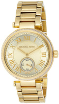  Shop Authentic Michael Kors Skylar Gold Dial Gold Steel Strap Watch for Women - MK5867 - Luxxuri