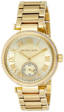  Shop Authentic Michael Kors Skylar Gold Dial Gold Steel Strap Watch for Women - MK5867 - Luxxuri