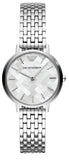 Shop Authentic Emporio Armani Mother of Pearl Dial Silver Steel Strap Watch For Women - AR11112 - Luxxuri