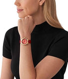  Shop Authentic Michael Kors Camille Three-Hand Red Dial Red Leather Strap Watch for Women - MK4750 - Luxxuri
