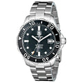  Shop Authentic Tag Heuer Aquaracer Automatic Caliber 5 Black Dial Silver Steel Strap Watch for Men - WAN2110.BA0822 - Luxxuri