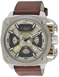  Shop Authentic Diesel BAMF Chronograph Beige Dial Brown Leather Strap Watch For Men - DZ7343 - Luxxuri