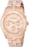  Shop Authentic Marc Jacobs Blade Chronograph Rose Gold Dial Rose Gold Steel Strap Watch for Women - MBM3102 - Luxxuri