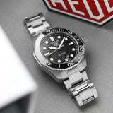  Shop Authentic Tag Heuer Aquaracer Professional 300 Automatic Black Dial Silver Steel Strap Watch for Men - WBP201A.BA0632 - Luxxuri