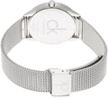  Shop Authentic Calvin Klein Minimal Silver Dial Silver Mesh Bracelet Watch for Women - K3M2212Z - Luxxuri