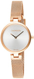  Shop Authentic Calvin Klein Even White Dial Rose Gold Mesh Bracelet Watch for Women - K7B23626 - Luxxuri